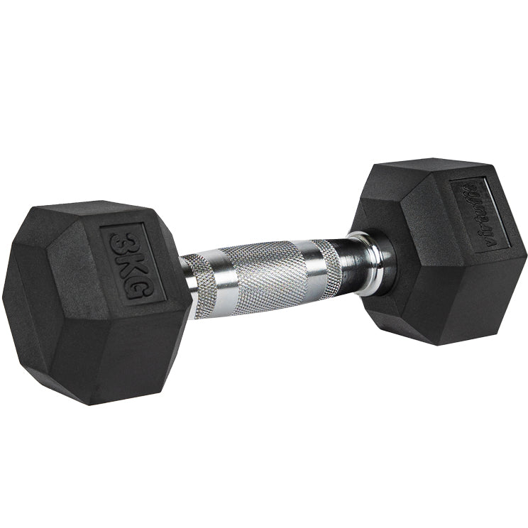 VirtuFit Hexa Dumbbell Pro - 3 kg - Per Stuk - Hoofdafbeelding