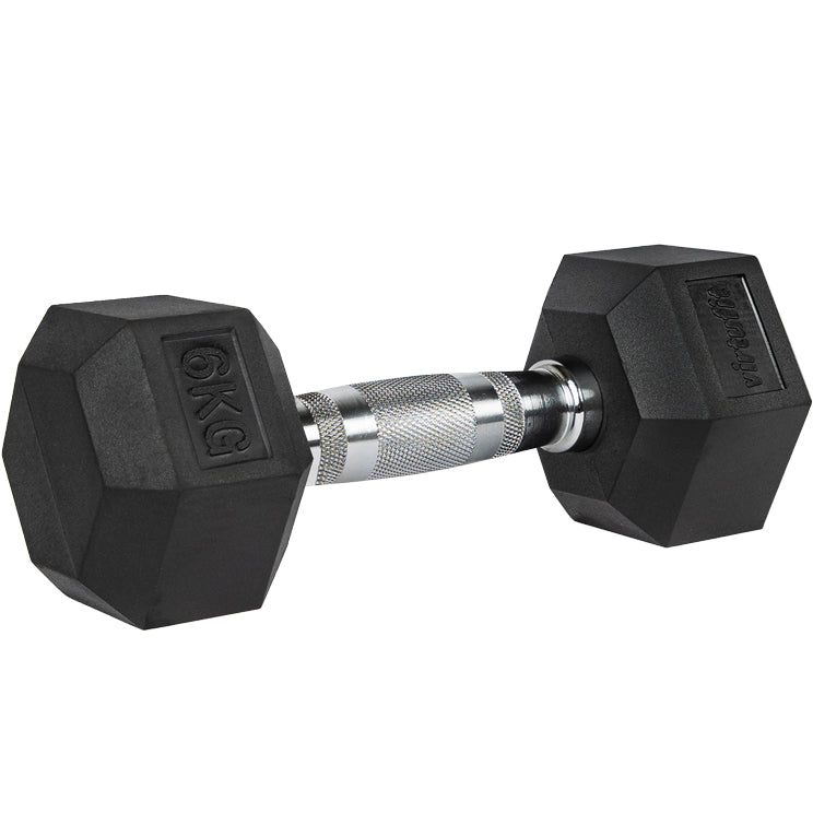VirtuFit Hexa Dumbbell Pro - 6 kg - Per Stuk - Hoofdafbeelding
