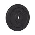 VirtuFit Gietijzeren Halterschijf - Halter gewicht - 30 mm - 15 kg - Zwart - Hoofdafbeelding