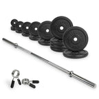 VirtuFit Gietijzeren Halterset - 150kg - Hoofdafbeelding