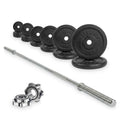 VirtuFit Gietijzeren Halterset - 90 kg - Hoofdafbeelding