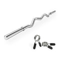 VirtuFit Curlstang - EZ Halterstang - 120 cm - Veerclip - 30 mm - Hoofdafbeelding