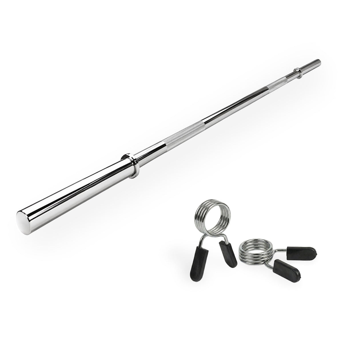 VirtuFit Halterstang - 170 cm - Veerclipsluiting - 30 mm - Hoofdafbeelding