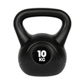 VirtuFit PVC Kettlebell - 10 kg - Zwart - Hoofdafbeelding