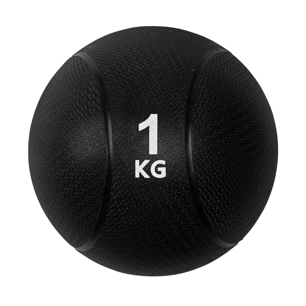 VirtuFit Medicijnbal Pro - Medicine Ball  - 1 kg - Rubber - Zwart - Hoofdafbeelding