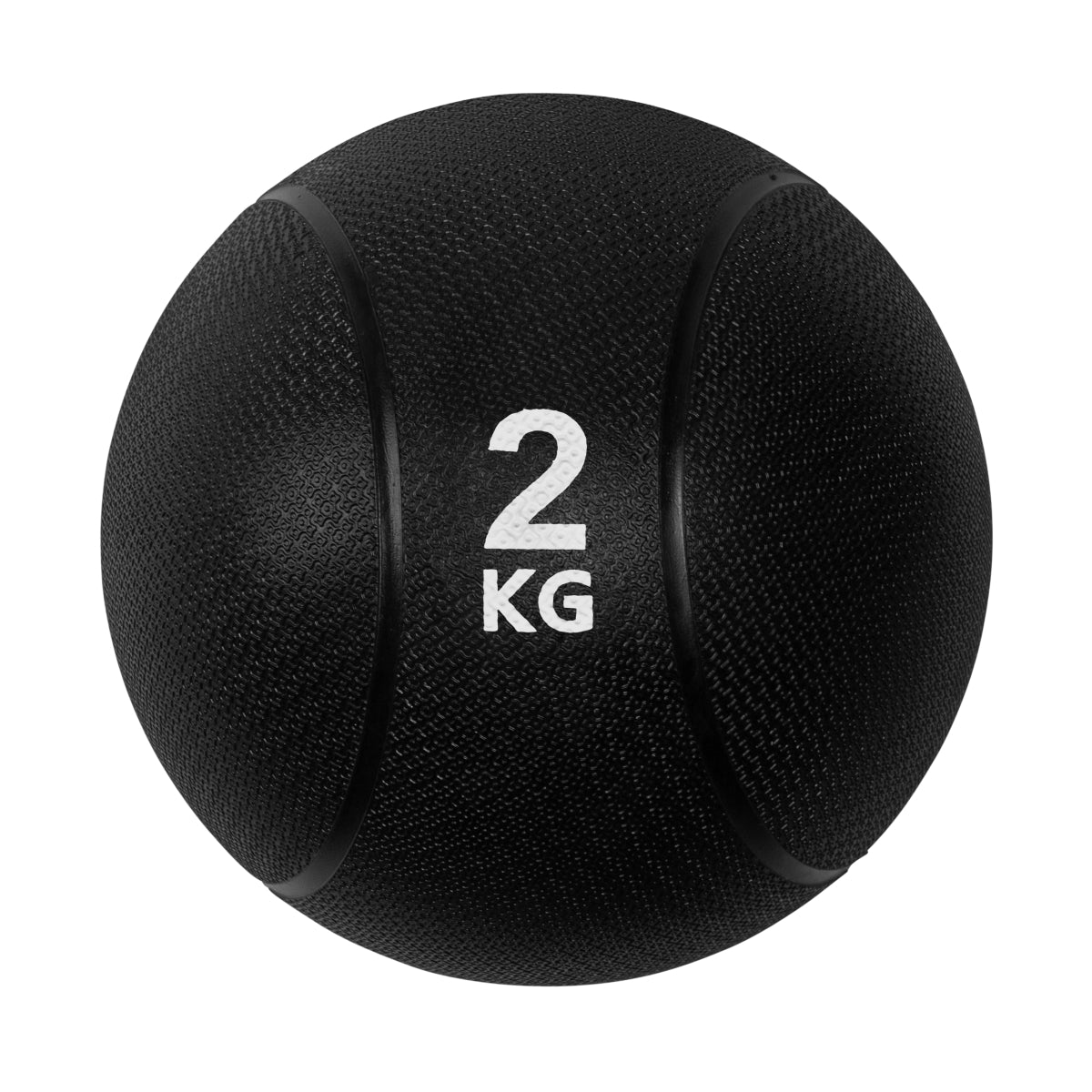VirtuFit Medicijnbal Pro - Medicine Ball - 2 kg - Rubber - Zwart - Hoofdafbeelding