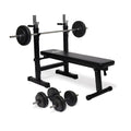 VirtuFit Verstelbare Halterset - 30,5 kg - Halterbank Compact - Dumbbellset - Halterset - Hoofdafbeelding