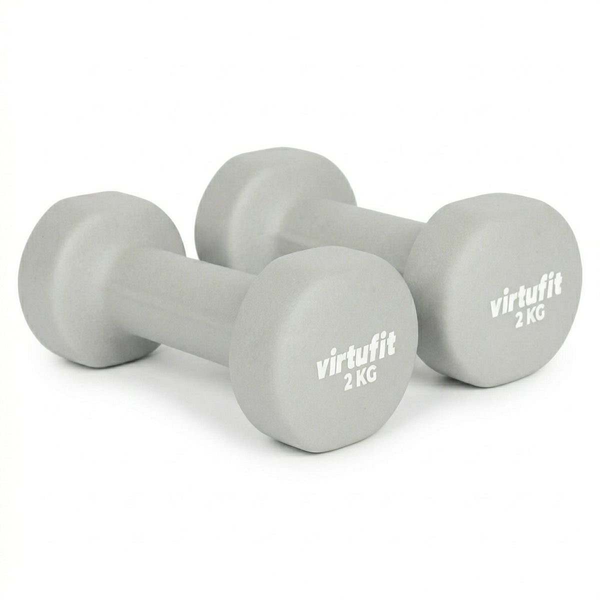 VirtuFit Vinyl Dumbbell Set Pro - 2 x 2 kg - Hoofdafbeelding