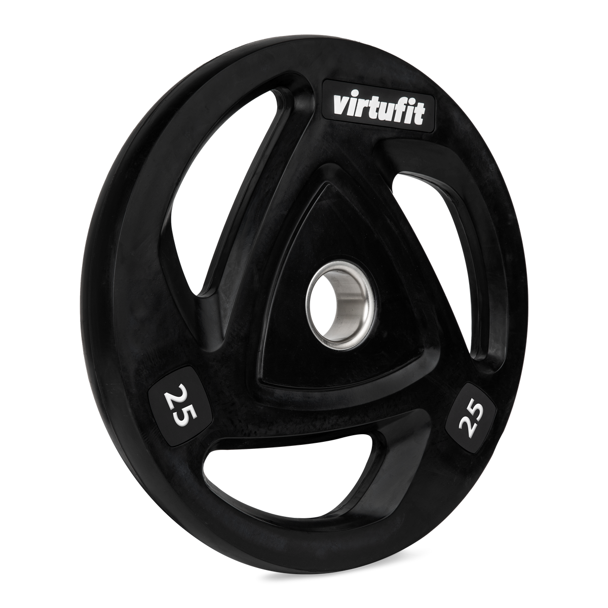 VirtuFit Olympische Rubberen Halterschijf - 25 kg - Hoofdafbeelding
