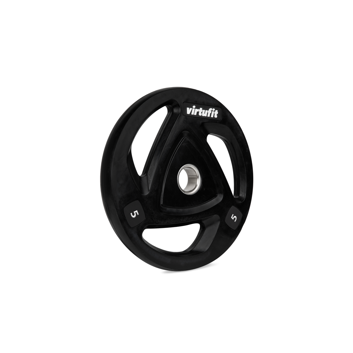 VirtuFit Olympische Rubberen Halterschijf - 5 kg - Hoofdafbeelding