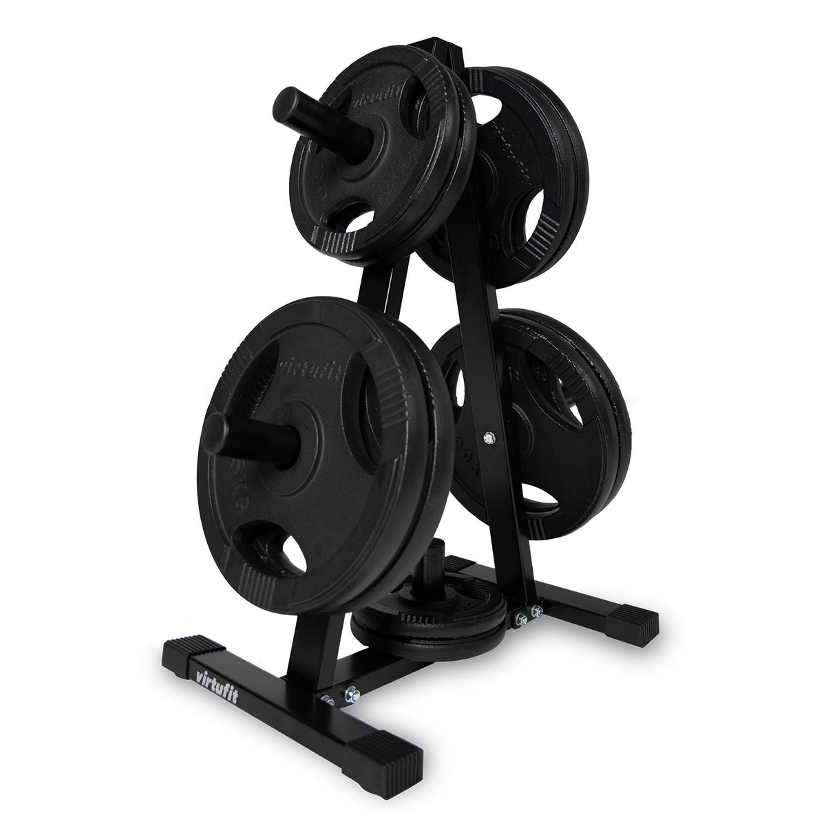 VirtuFit Halterschijf Opbergrek + Gietijzeren Halterschijf - 150 kg - Hoofdafbeelding