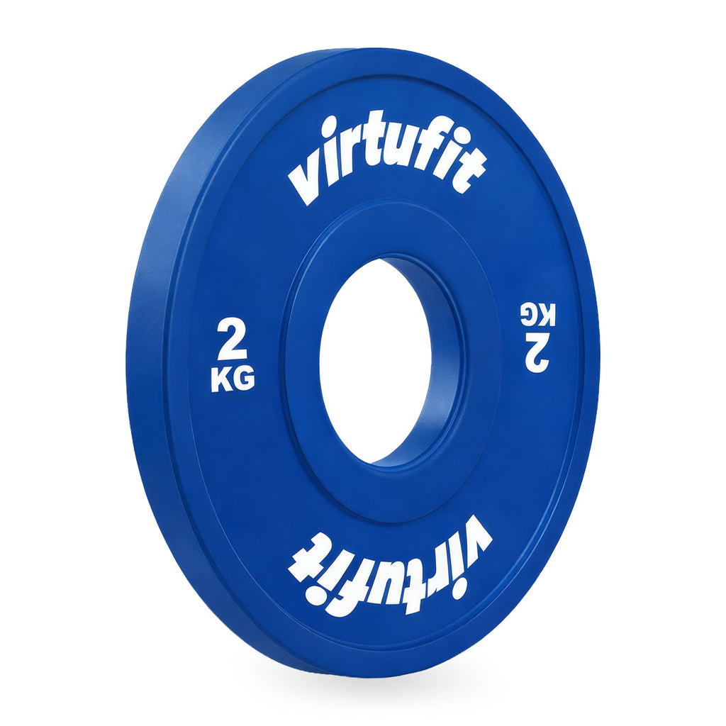 VirtuFit Olympische Fractional Plate - Halterschijf - Bumper Plate -  2 kg - Hoofdafbeelding