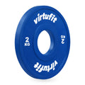 VirtuFit Olympische Fractional Plate - Halterschijf - Bumper Plate -  2 kg - Hoofdafbeelding
