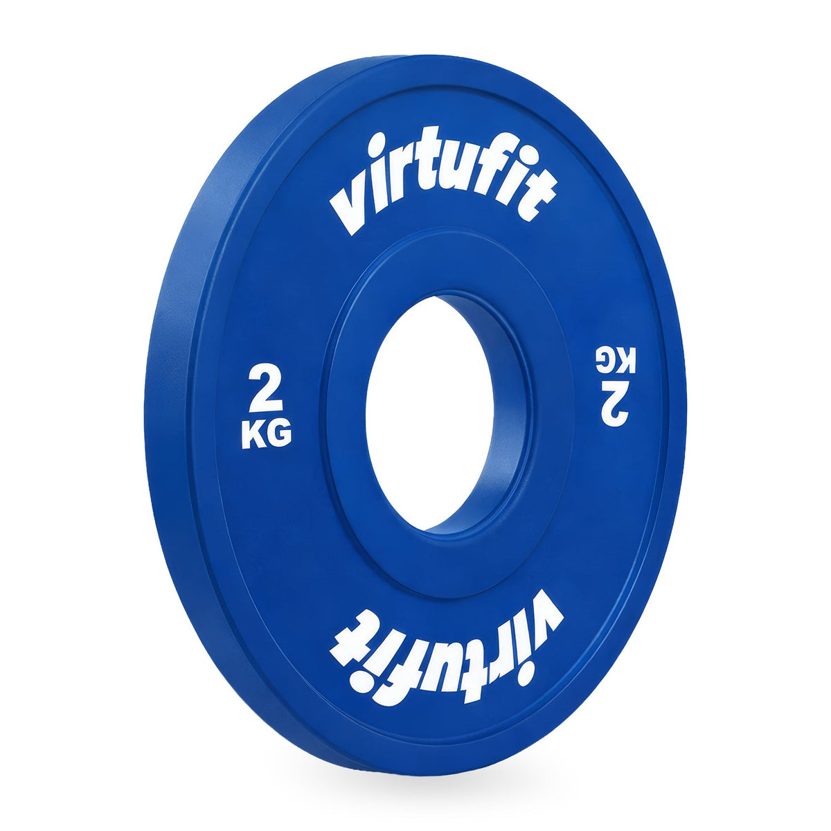 VirtuFit Olympische Fractional Plate - Halterschijf - Bumper Plate -  2 kg - Hoofdafbeelding