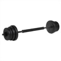VirtuFit Verstelbare Dumbbellset - 2 in 1 Set - 30 kg - Vinyl - Tweedekans - Hoofdafbeelding