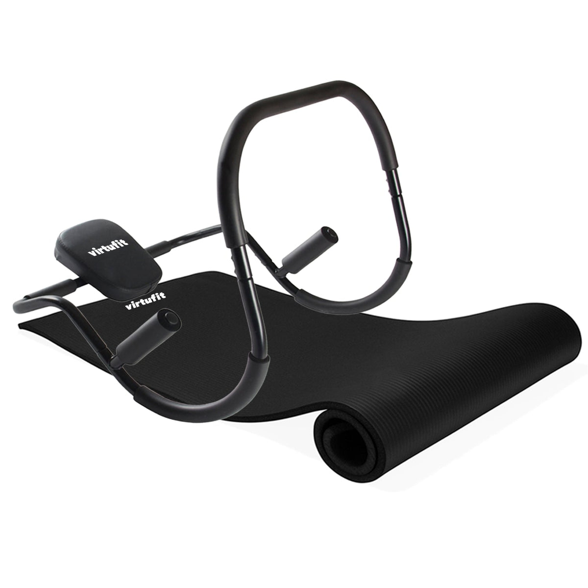 VirtuFit Combideal: Buikspiertrainer + NBR Fitnessmat - Hoofdafbeelding