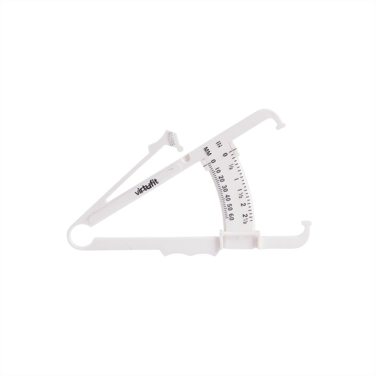 VirtuFit Huidplooimeter - Vetpercentagemeter - Vetmeter - Wit - Hoofdafbeelding