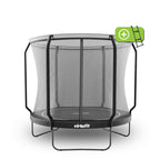 VirtuFit Premium Trampoline met Veiligheidsnet - Zwart - 251 cm - Hoofdafbeelding
