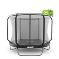 VirtuFit Premium Trampoline met Veiligheidsnet - Zwart - 305 cm - Hoofdafbeelding