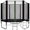 VirtuFit Trampoline met Veiligheidsnet - Zwart - 251 cm - Tweedekans - Hoofdafbeelding