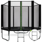 VirtuFit Trampoline met Veiligheidsnet - Zwart - 251 cm - Tweedekans - Hoofdafbeelding