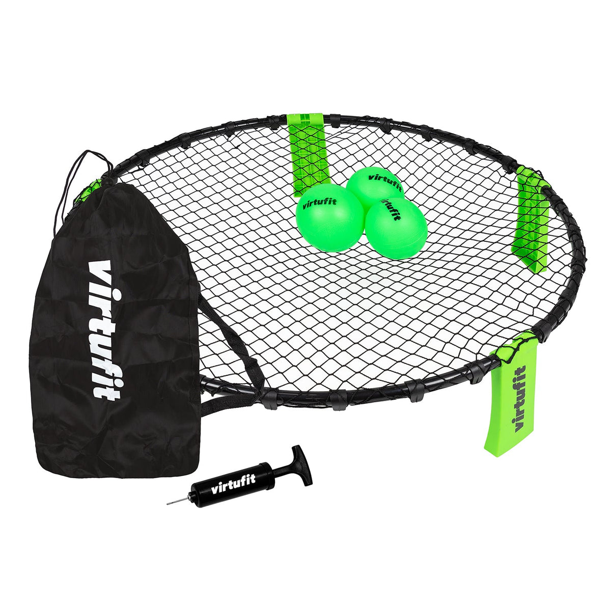 VirtuFit Roundnet RN90 Pro - Met 3 ballen en opbergtas - Hoofdafbeelding