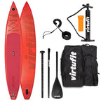 Virtufit Supboard Racer 381 - Rood - Inclusief accessoires en draagtas - Hoofdafbeelding