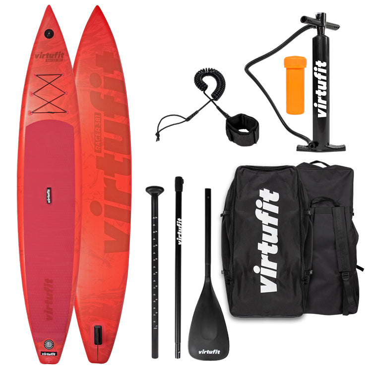 Virtufit Supboard Racer 381 - Rood - Inclusief accessoires en draagtas - Hoofdafbeelding