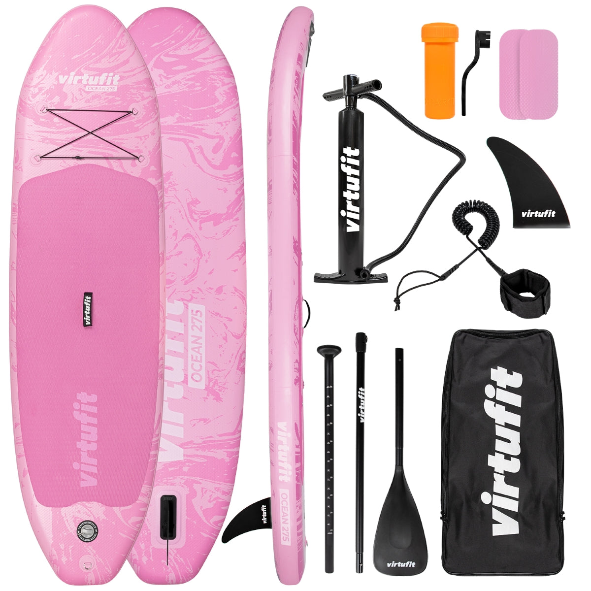 VirtuFit Supboard Ocean 275 - Pink - Mit Zubehör und Tragetasche - Zweite Chance