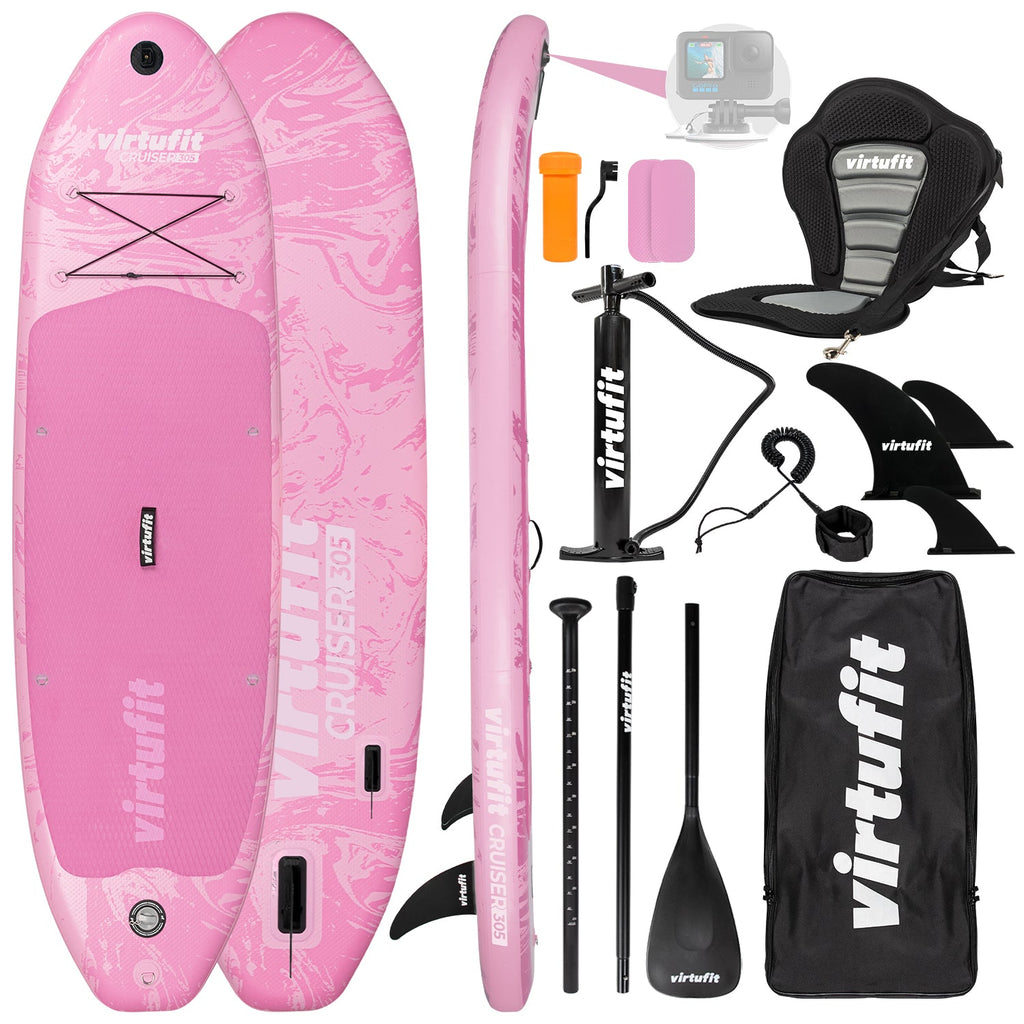 VirtuFit Supboard Cruiser 305 - Pink - Met Kajak zitje, accessoires en draagtas - Hoofdafbeelding