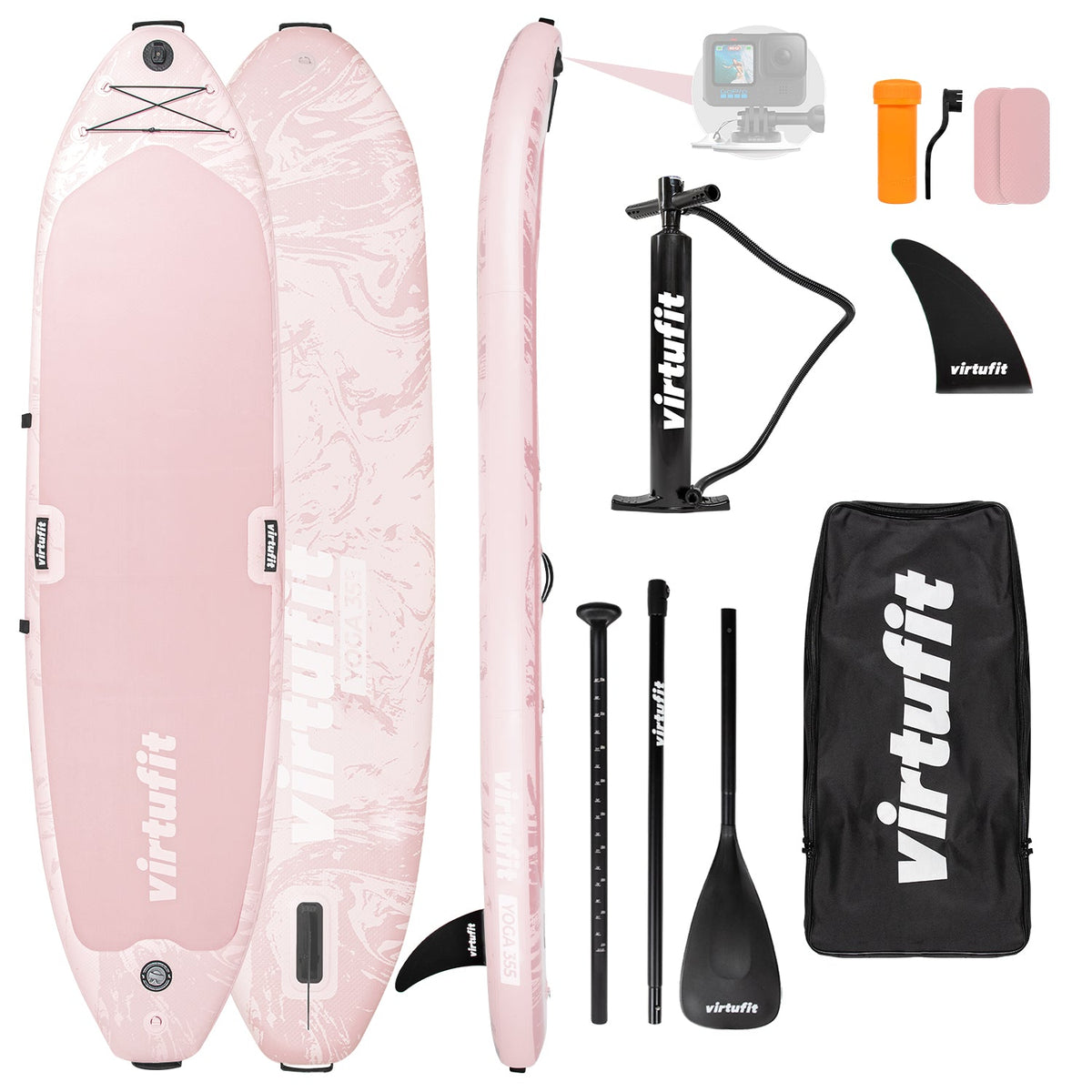 Virtufit Supboard Fitness - Yoga 335 - Old Pink - Hoofdafbeelding