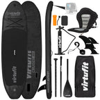 VirtuFit Supboard Cruiser 305 - Zwart - Met Kajak zitje, accessoires en draagtas -Tweedekans - Hoofdafbeelding