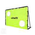VirtuFit Fußballtor mit Torwand - Fußballtor - 120 x 80 cm - Zweite Chance