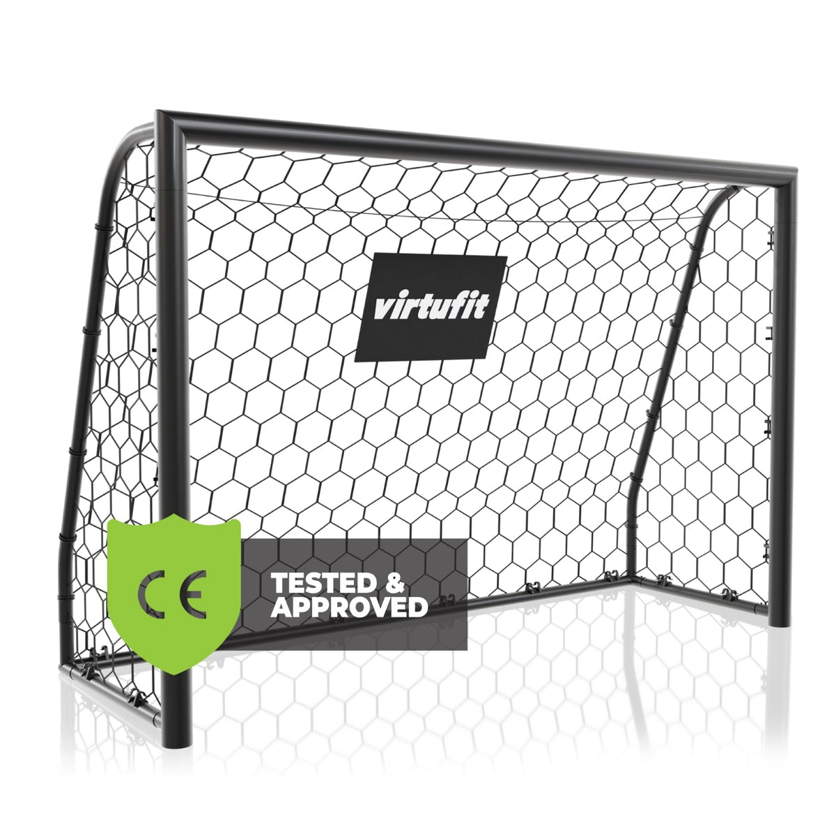 VirtuFit Voetbaldoel Premium - Heavy Duty Voetbal Goal - 180 x 120 x 60 - Hoofdafbeelding