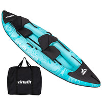 VirtuFit Kayak 335 - Turquoise - Met Kajak zitjes en draagtas - Hoofdafbeelding
