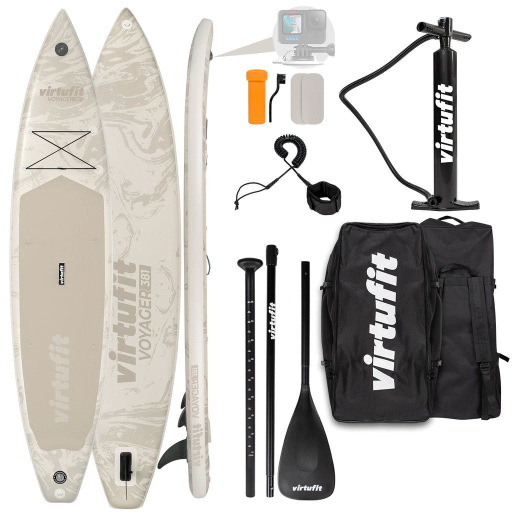 Virtufit Supboard Voyager 381 - Sand Beige - Inklusive Zubehör und Tragetasche - Zweite Chance