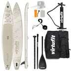 Virtufit Supboard Racer 381 - Sand Beige - Inclusief accessoires en draagtas - Hoofdafbeelding