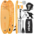 VirtuFit Supboard Cruiser 305 - Oranje - Met Kajak zitje, accessoires en draagtas - Hoofdafbeelding