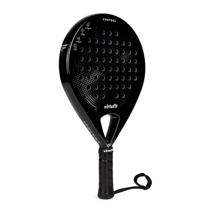 VirtuFit Control Padel Racket - Zwart - Grijs - Hoofdafbeelding
