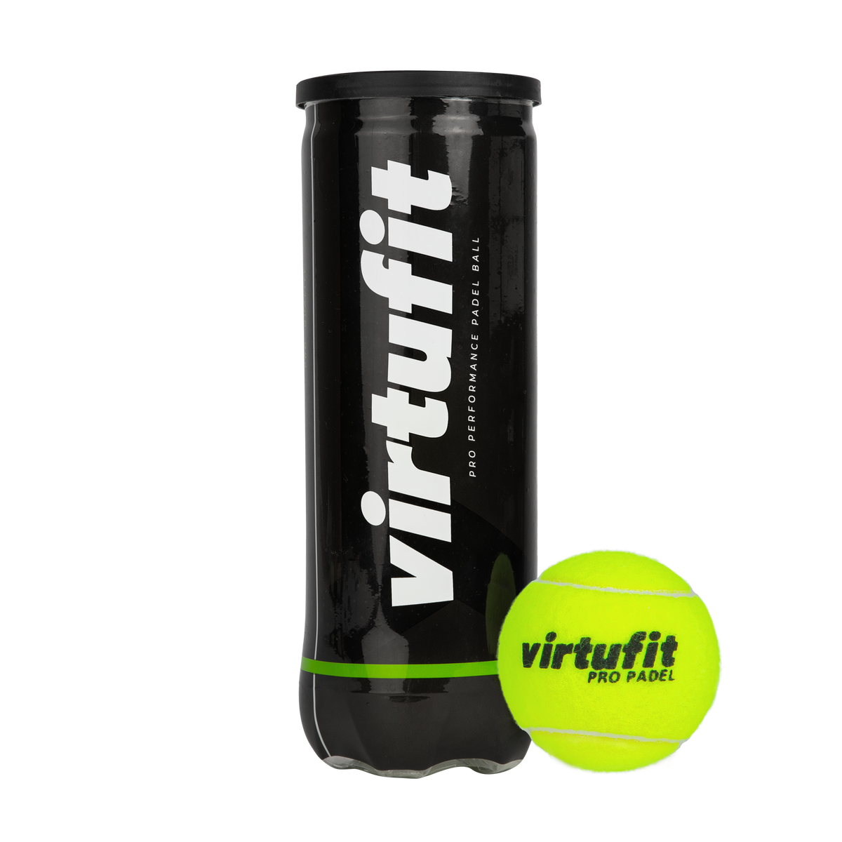 VirtuFit Pro Padel Ballen - Set / 3 ballen - Hoofdafbeelding