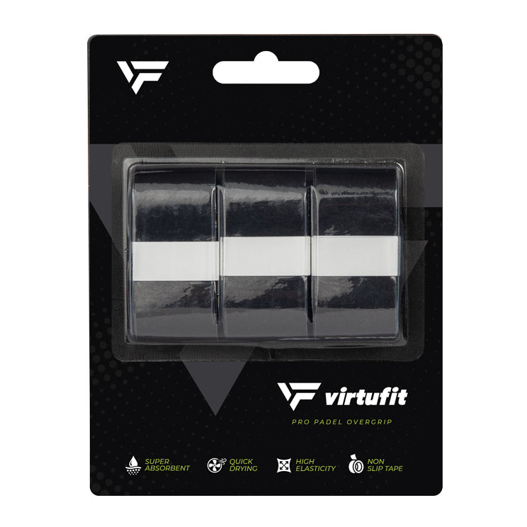 VirtuFit Pro Padel Overgrip - Zwart - Hoofdafbeelding