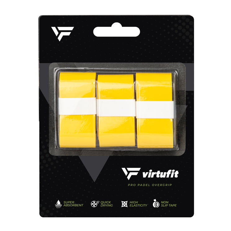 VirtuFit Pro Padel Overgrip - Geel - Hoofdafbeelding