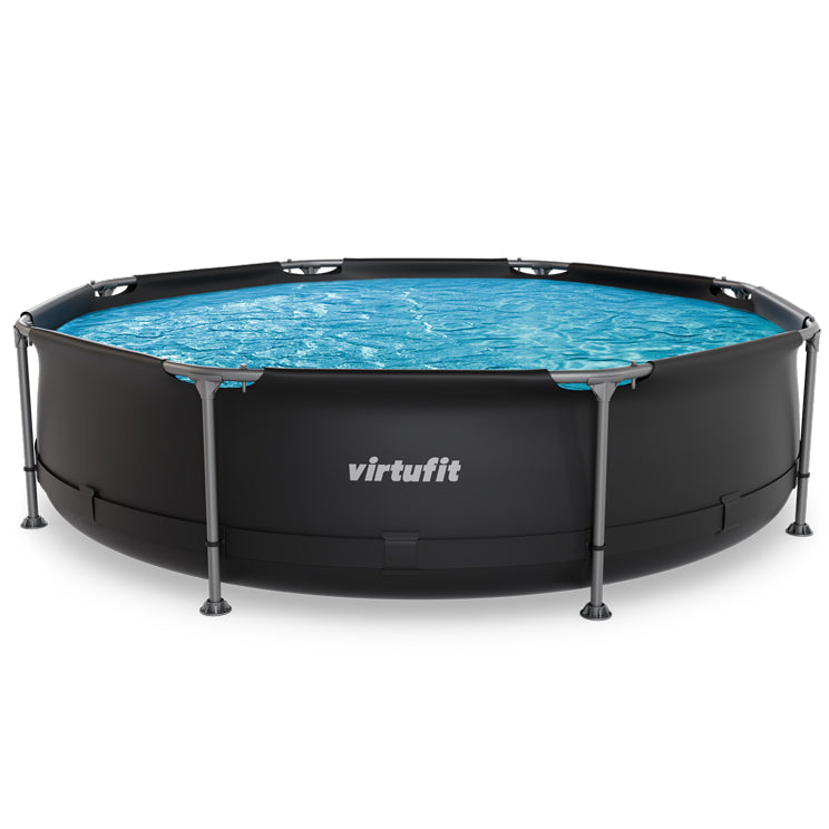 VirtuFit Rond Zwembad - Ø305 x 76 cm - Antraciet - Hoofdafbeelding