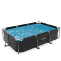 VirtuFit Rechthoekig Zwembad - 300 x 210 x 66 cm - Antraciet - Hoofdafbeelding