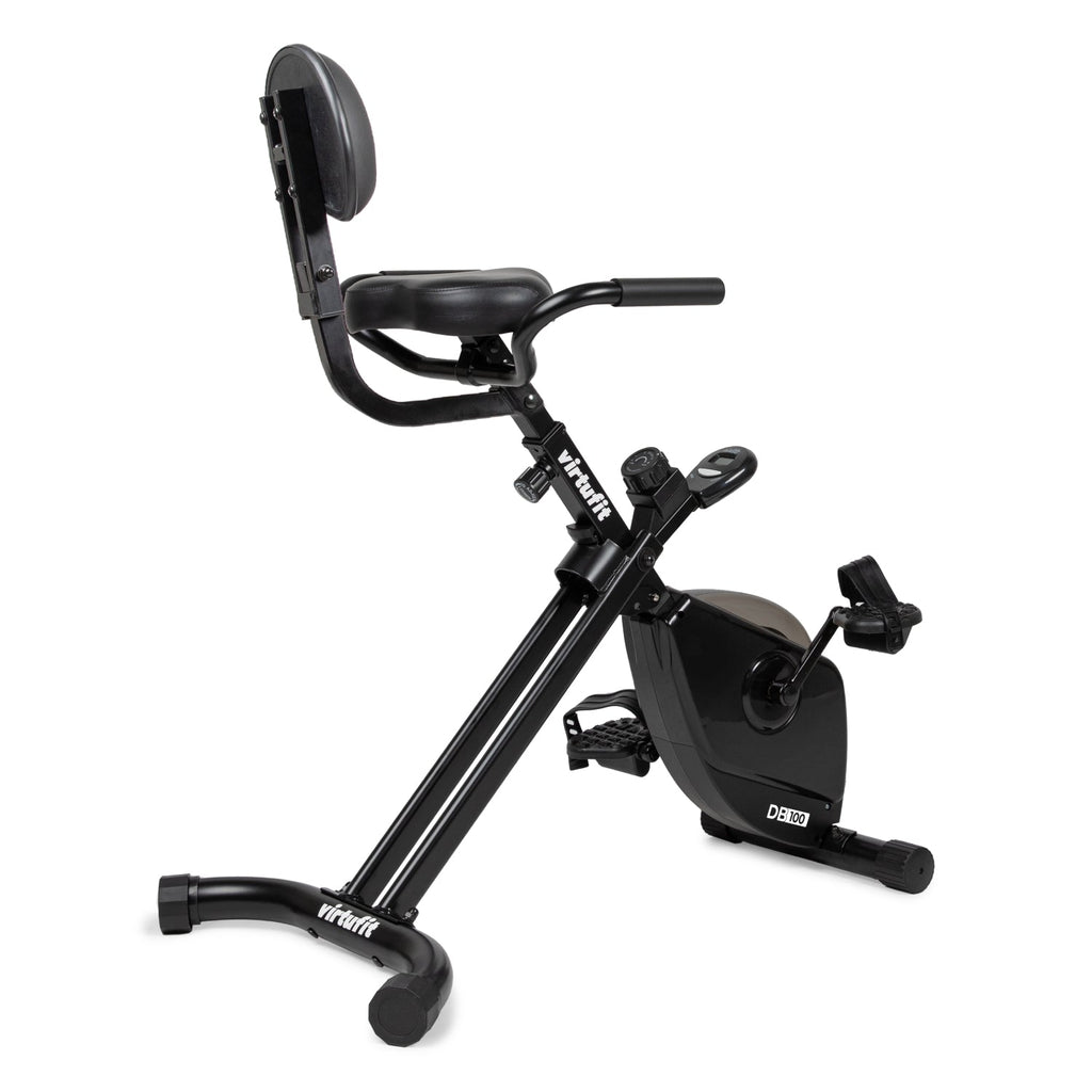 VirtuFit DB100 Opvouwbare Deskbike met Rugleuning - Bureaufiets met Computer - Hoofdafbeelding