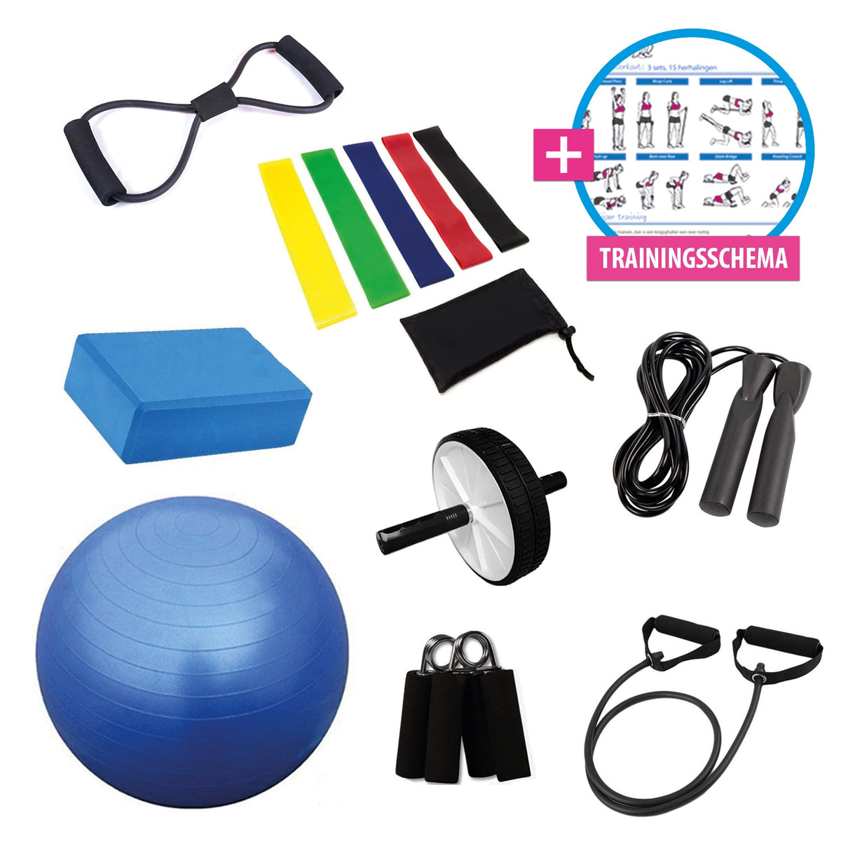 VirtuFit Yoga Fit & Trainingspakket XL - Productafbeelding