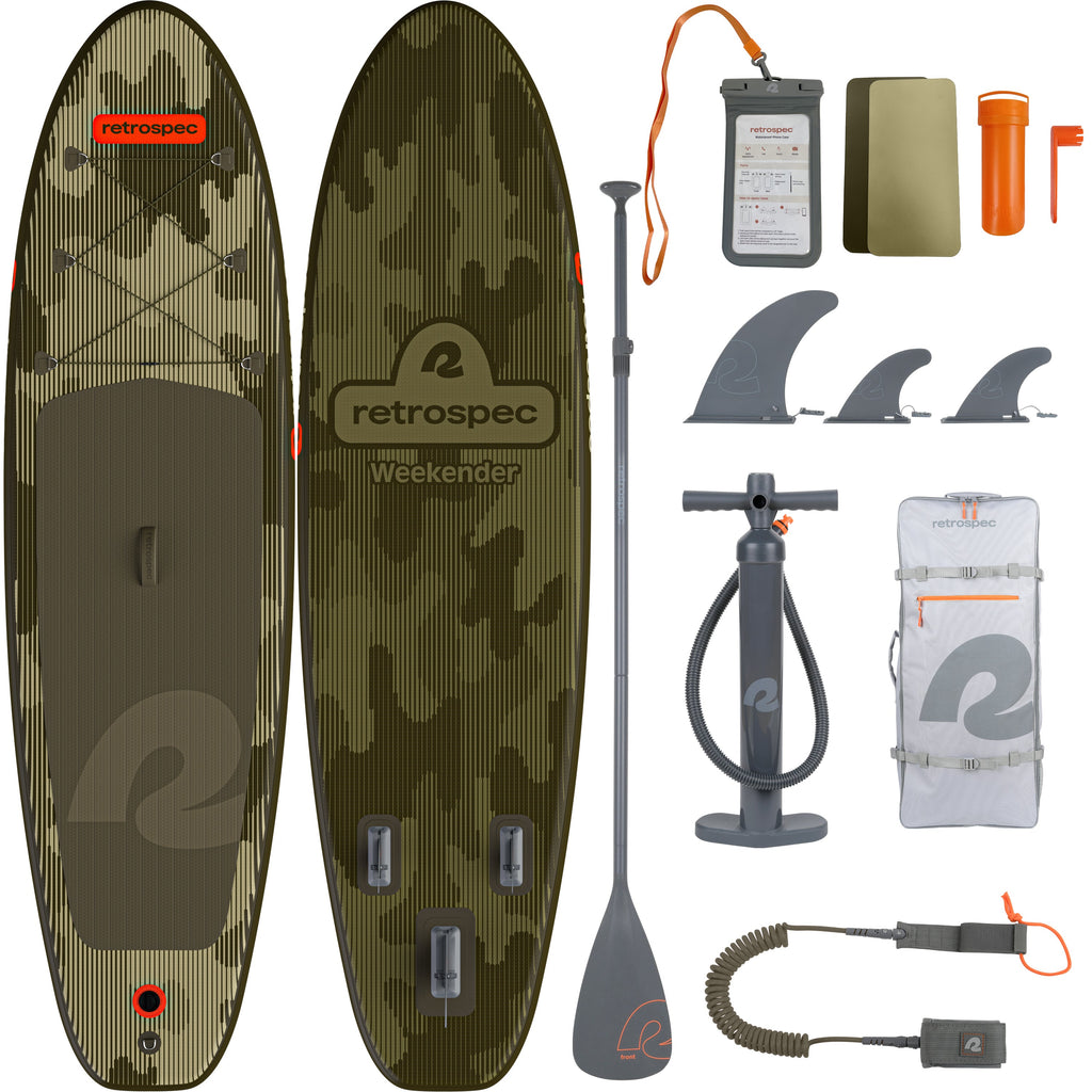 Retrospec Supboard Weekender iSUP - 320 cm - Wetlands Camo - Hoofdafbeelding