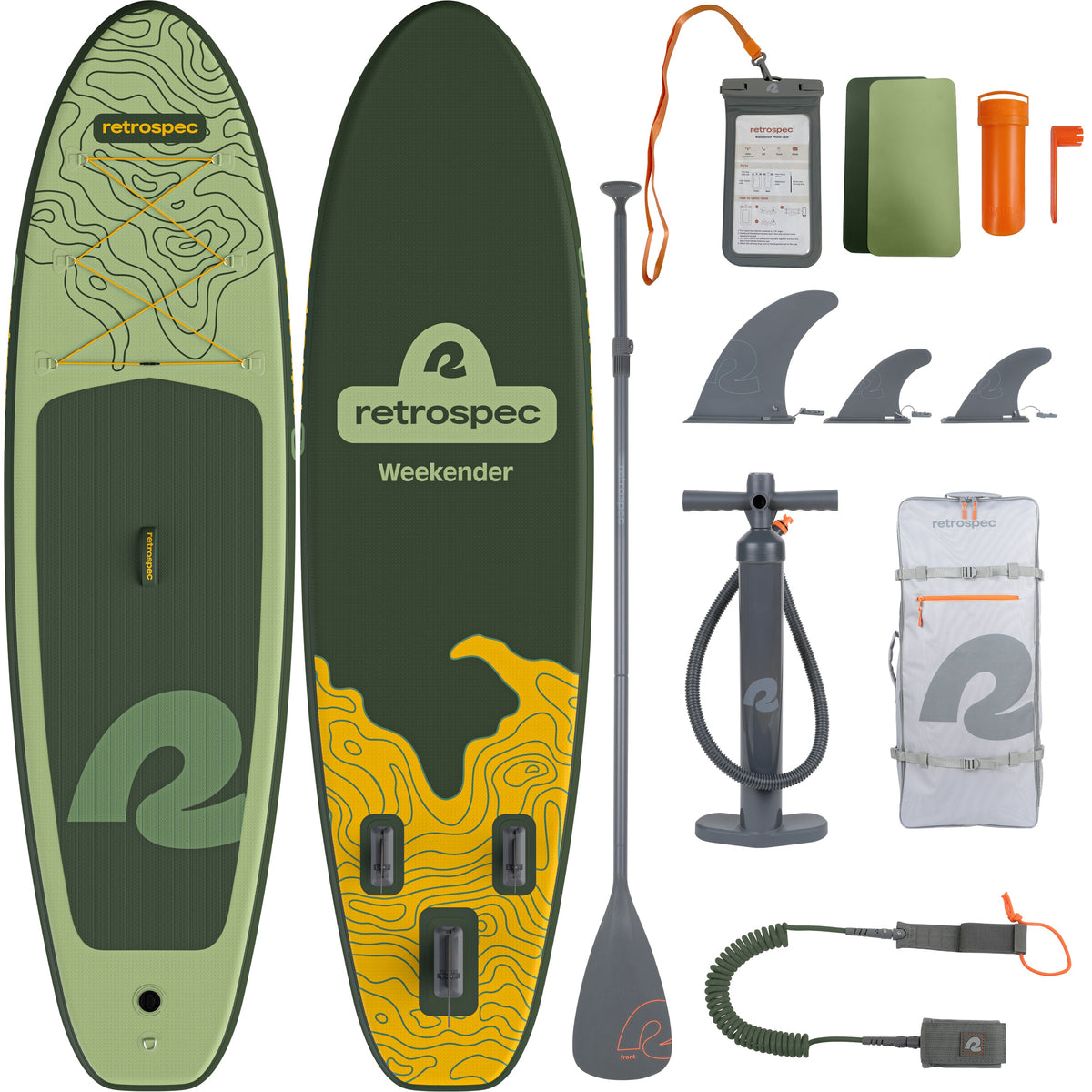 Retrospec Supboard Weekender iSUP - 320 cm - Wild Spruce - Hoofdafbeelding