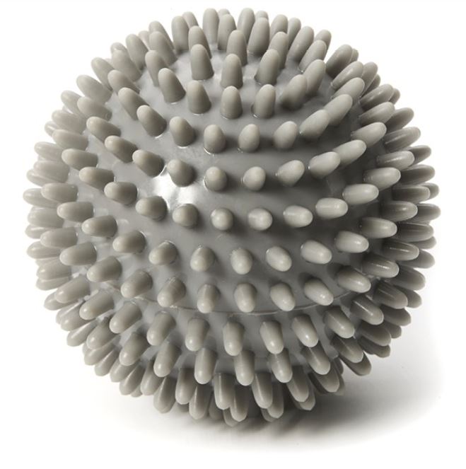 Wonder Core Spiky Massage Ball 9 cm - Grijs - Hoofdafbeelding