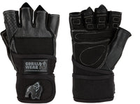 Gorilla Wear Dallas Wrist Wrap Handschoenen - Fitness Handschoenen - Zwart - Hoofdafbeelding
